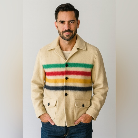 Vintage Other - Vintage Hudson’s Bay virgin wool jacket 1970s